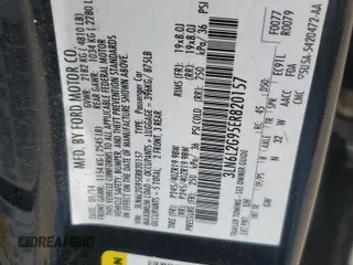 2014 Lincoln MKZ with VIN 3LN6L2G95ER820157, listed as a Copart auction lot 46816575 with 77,589 mi miles and Salvage Title. Bid and sale history available at DreamBid. Image 12.