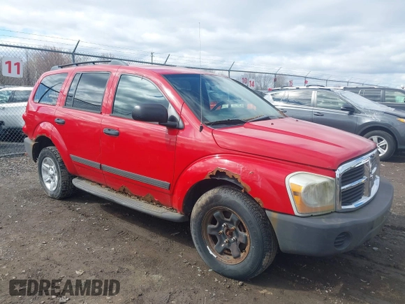 2005 Dodge Durango SXT z VIN 1D4HB38N15F584771, wystawiony jako IAAI lot #41922218 z przebiegiem 143 933 mil mil oraz . Historia ofert i sprzedaży dostępna na DreamBid. Obrazek 1.