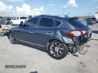 2008 Infiniti EX Journey with VIN JNKAJ09EX8M302799, listed as a Copart auction lot 63910285 with Not provided miles and Salvage title. Bid and sale history available at DreamBid. Image 2.