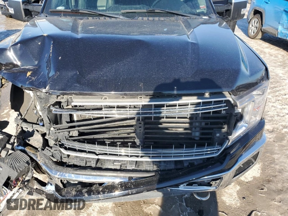 2020 Ford F-150 XL with VIN 1FTEW1E40LKD19946, listed as a Copart auction lot 88269985 with 137,622 mi miles and Salvage title. Bid and sale history available at DreamBid. Image 11.