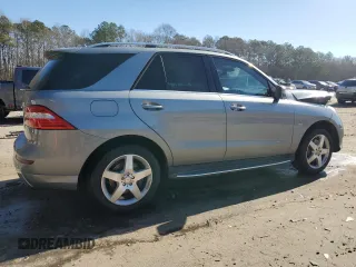 2012 Mercedes-Benz M 550 with VIN 4JGDA7DBXCA044892, listed as a Copart auction lot 43368635 with 214,619 mi miles and Salvage title. Bid and sale history available at DreamBid. Image 3.