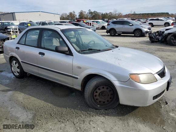 2003 Mazda Protege DX with VIN JM1BJ225131212091, listed as a Copart auction lot 82326154 with 171,184 mi miles and Salvage Title. Bid and sale history available at carsss.com. Image 4.