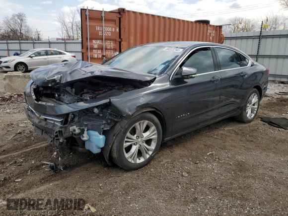 2015 Chevrolet Impala LT with VIN 2G1115SLXF9138173, listed as a Copart auction lot 50223745 with 82,281 mi miles and Salvage Title. Bid and sale history available at DreamBid. Image 1.