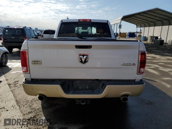 2015 Ram 1500 Laramie Limited with VIN 1C6RR7WM6FS718706, listed as a Copart auction lot 44722145 with Not provided miles and Salvage title. Bid and sale history available at DreamBid. Image 6.