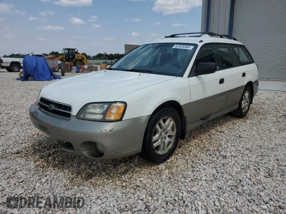 2000 Subaru Legacy Outback with VIN 4S3BH6751Y7600650, listed as a Copart auction lot 62929304 with 196,173 mi miles and Clean title. Bid and sale history available at DreamBid. Image 1.