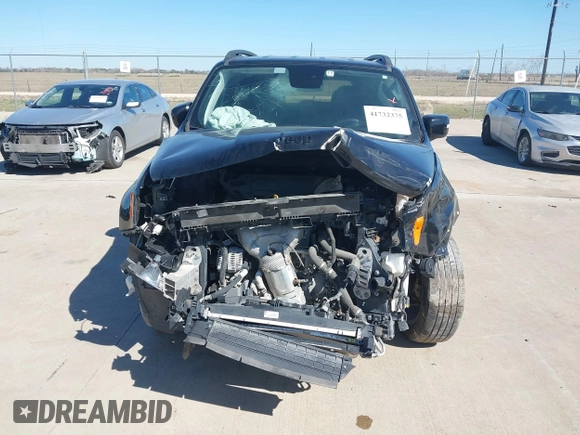 2020 Jeep Renegade Latitude with VIN ZACNJABB9LPL42260, listed as a IAAI auction lot 41732375 with 57,485 mi miles and . Bid and sale history available at DreamBid. Image 12.