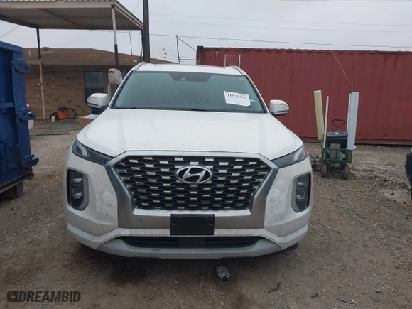 2021 Hyundai Palisade Limited with VIN KM8R54HE1MU294423, listed as a IAAI auction lot 41529375 with 75,477 mi miles. Bid and sale history available at carsss.com. Image 12.