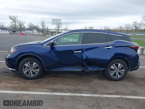2023 Nissan Murano SV with VIN 5N1AZ2BS8PC112831, listed as a IAAI auction lot 42083553 with 48,834 mi miles and . Bid and sale history available at DreamBid. Image 14.