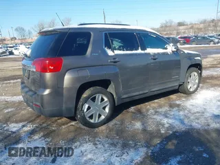 2010 GMC Terrain SLE-2 with VIN 2CTALDEWXA6392384, listed as a IAAI auction lot 41404981 with 90,726 mi miles. Bid and sale history available at carsss.com. Image 4.