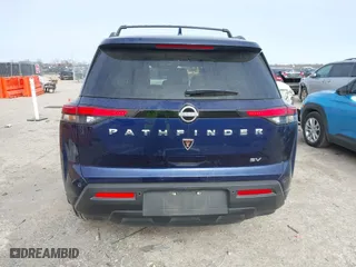 2024 Nissan Pathfinder SV with VIN 5N1DR3BA3RC201851, listed as a IAAI auction lot 41364260 with 17,282 mi miles. Bid and sale history available at carsss.com. Image 16.