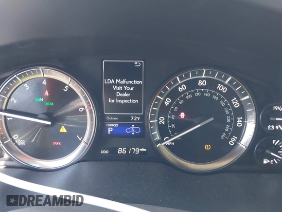 2018 Lexus LX 570 z VIN JTJHY7AX7J4255445, wystawiony jako IAAI lot #41631248 z przebiegiem 86 179 mil mil oraz . Historia ofert i sprzedaży dostępna na DreamBid. Obrazek 7.
