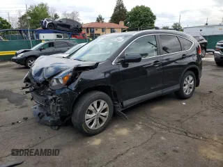 2012 Honda CR-V EX-L with VIN 2HKRM4H73CH625097, listed as a Copart auction lot 61215035 with 175,187 mi miles and Salvage title. Bid and sale history available at DreamBid. Image 1.