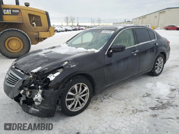 2012 Infiniti G37 x with VIN JN1CV6AR9CM673089, listed as a Copart auction lot 41621245 with 213,749 mi miles and Salvage Title. Bid and sale history available at DreamBid. Image 1.