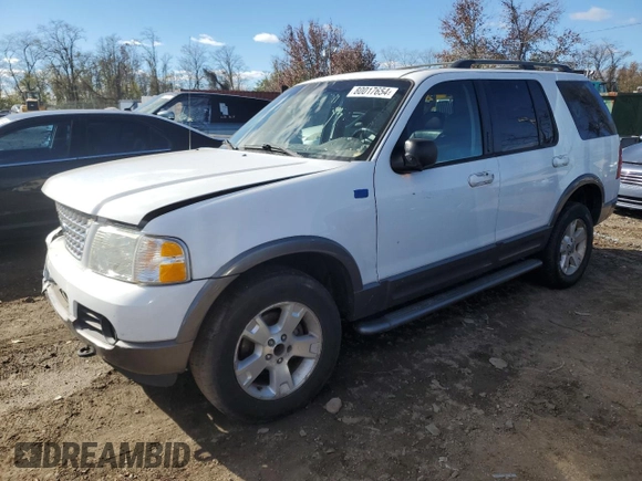 2003 Ford Explorer XLT with VIN 1FMZU73W93ZA10963, listed as a Copart auction lot 80017654 with Not provided miles and Salvage title. Bid and sale history available at DreamBid. Image 1.