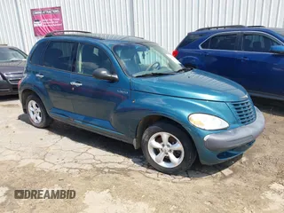 2001 Chrysler PT Cruiser z VIN 3C4FY4BB91T521134, wystawiony jako IAAI lot #42588693 z przebiegiem 156 751 mil mil oraz . Historia ofert i sprzedaży dostępna na DreamBid. Obrazek 1.