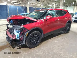 2024 Chevrolet Blazer LT z VIN 3GNKBCR45RS179806, wystawiony jako Copart lot #85822914 z przebiegiem 5 344 mil mil oraz Nie do naprawy • Non repairable. Historia ofert i sprzedaży dostępna na DreamBid. Obrazek 1.