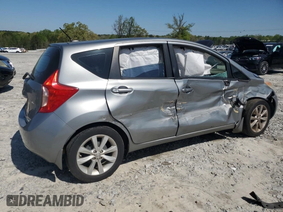 2014 Nissan Note SV with VIN 3N1CE2CP9EL354342, listed as a Copart auction lot 52324215 with 116,630 mi miles and Salvage Title. Bid and sale history available at DreamBid. Image 3.