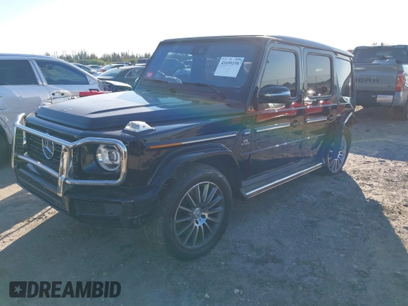2021 Mercedes-Benz G 550 with VIN W1NYC6BJ9MX384739, listed as a IAAI auction lot 41699198 with 45,342 mi miles and . Bid and sale history available at DreamBid. Image 17.