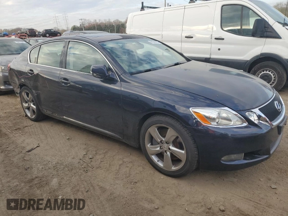 2009 Lexus GS 350 with VIN JTHBE96S090044387, listed as a Copart auction lot 81562084 with 56,045 mi miles and Salvage Title. Bid and sale history available at carsss.com. Image 4.
