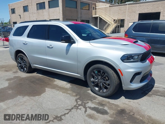 2024 Dodge Durango GT Plus z VIN 1C4RDJDGXRC154106, wystawiony jako IAAI lot #42380956 z przebiegiem 12 189 mil mil oraz . Historia ofert i sprzedaży dostępna na DreamBid. Obrazek 1.