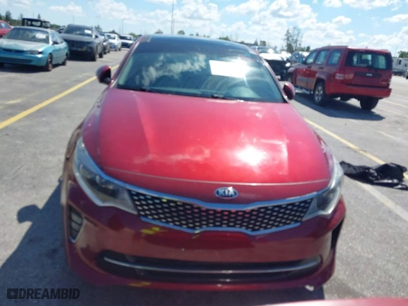 2018 Kia Optima LX with VIN 5XXGT4L35JG230054, listed as a IAAI auction lot 41894651 with NaN miles. Bid and sale history available at carsss.com. Image 12.