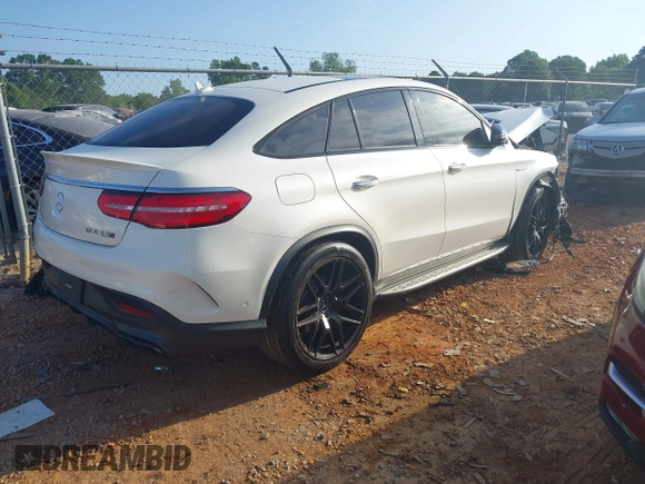 2019 Mercedes-Benz GLE 63 S AMG with VIN 4JGED7FB8KA155027, listed as a IAAI auction lot 42699295 with 31,457 mi miles and . Bid and sale history available at DreamBid. Image 4.