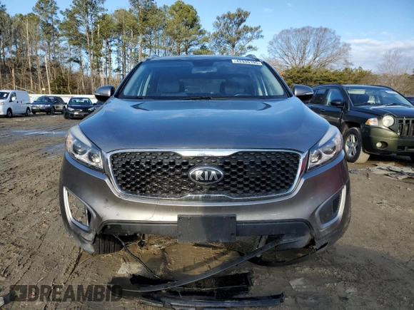 2016 Kia Sorento LX with VIN 5XYPG4A35GG063285, listed as a Copart auction lot 42939195 with 95,798 mi miles and Salvage Title. Bid and sale history available at DreamBid. Image 5.