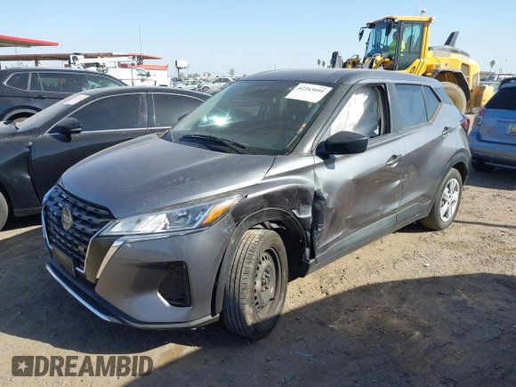 2021 Nissan Kicks S with VIN 3N1CP5BV3ML504830, listed as a IAAI auction lot 42243091 with 86,345 mi miles and . Bid and sale history available at DreamBid. Image 17.