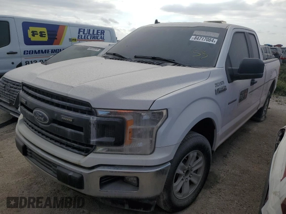 2020 Ford F-150 XL with VIN 1FTEX1C50LKE46270, listed as a Copart auction lot 84717084 with 41,241 mi miles and Non Repairable. Bid and sale history available at DreamBid. Image 1.
