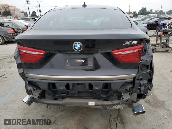 2019 BMW X6 xDrive50i with VIN 5UXKU6C52KLP60521, listed as a Copart auction lot 76317864 with 15,243 mi miles and Clean Title. Bid and sale history available at carsss.com. Image 6.
