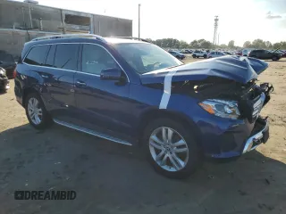 2019 Mercedes-Benz GLS with VIN 4JGDF6EEXKB235029, listed as a Copart auction lot 69483923 with 61,510 mi miles. Bid and sale history available at carsss.com. Image 4.