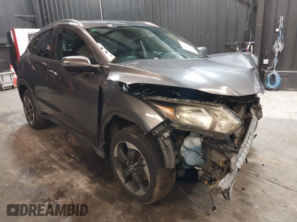 2018 Honda HR-V EX-L Navi with VIN 3CZRU6H70JM730208, listed as a IAAI auction lot 41855320 with 139,004 mi miles. Bid and sale history available at carsss.com. Image 1.