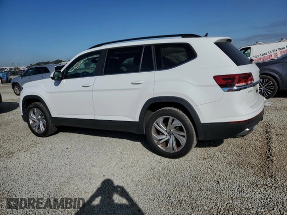 2022 Volkswagen Atlas SE with VIN 1V2JR2CA6NC558188, listed as a Copart auction lot 44167285 with 29,581 mi miles and Salvage title. Bid and sale history available at DreamBid. Image 2.