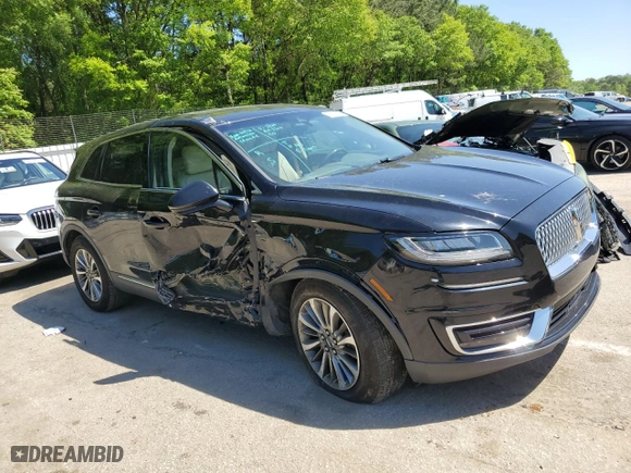2019 Lincoln Nautilus Select with VIN 2LMPJ6K99KBL25192, listed as a Copart auction lot 48741623 with 43,481 mi miles. Bid and sale history available at carsss.com. Image 4.