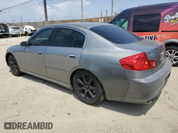 2006 Infiniti G35 with VIN JNKCV51E76M506169, listed as a Copart auction lot 55527525 with 197,516 mi miles and Clean Title. Bid and sale history available at carsss.com. Image 2.