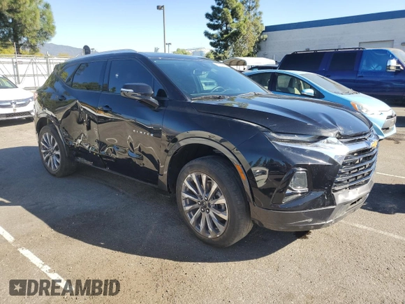 2022 Chevrolet Blazer Premier с VIN 3GNKBFRS4NS159072, выставлен на аукционе Copart как лот 80122204 с пробегом 60 367 миль миль и Списание • Salvage title. История ставок и продаж доступна на DreamBid. Изображение 4.