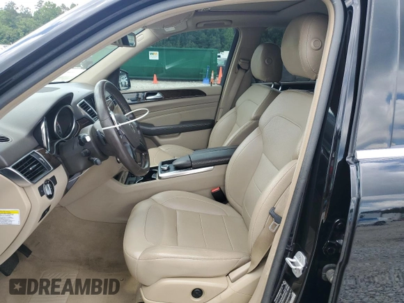 2014 Mercedes-Benz M 350 with VIN 4JGDA5JBXEA283502, listed as a Copart auction lot 60438895 with 113,798 mi miles and Salvage title. Bid and sale history available at DreamBid. Image 7.