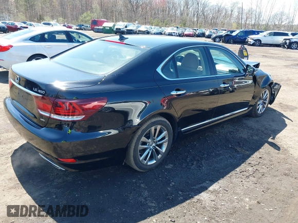 2013 Lexus LS 460 z VIN JTHCL5EF3D5019535, wystawiony jako IAAI lot #41985073 z przebiegiem 171 999 mil mil oraz . Historia ofert i sprzedaży dostępna na DreamBid. Obrazek 4.