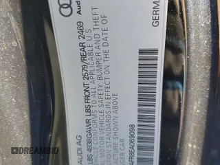 2014 Audi S5 Premium Plus with VIN WAUCGAFR8EA069098, listed as a Copart auction lot 42747945 with 90,719 mi miles and Salvage Title. Bid and sale history available at carsss.com. Image 13.
