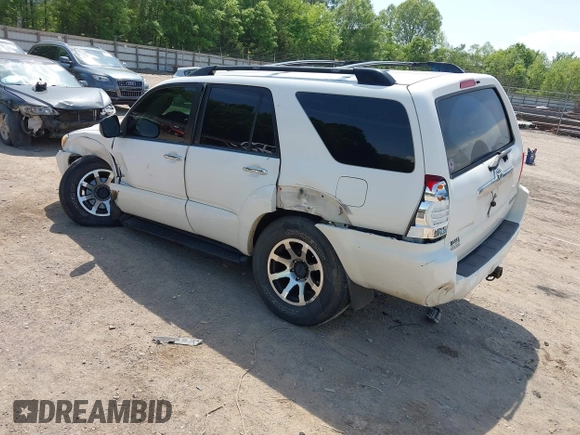 2007 Toyota 4Runner SR5 with VIN JTEZU14R178074304, listed as a IAAI auction lot 42159580 with 190,224 mi miles and . Bid and sale history available at DreamBid. Image 3.