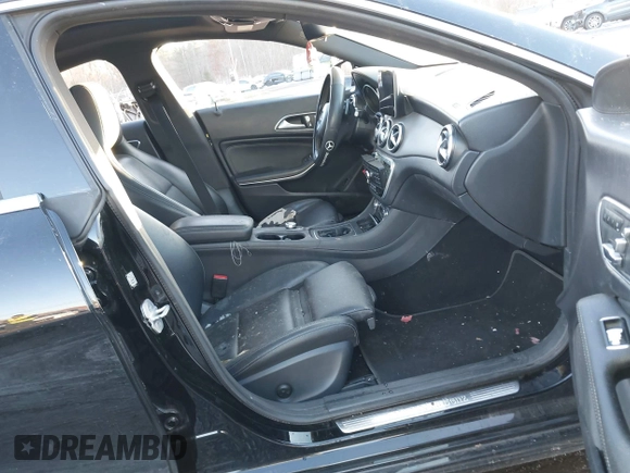 2017 Mercedes-Benz CLA with VIN WDDSJ4EB9HN455067, listed as a IAAI auction lot 41188890 with 1 mi miles. Bid and sale history available at carsss.com. Image 5.