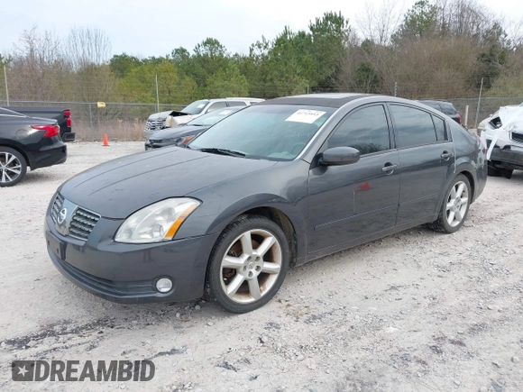 2005 Nissan Maxima 3.5 SL with VIN 1N4BA41E15C828366, listed as a IAAI auction lot 41715953 with 1 mi miles. Bid and sale history available at carsss.com. Image 2.