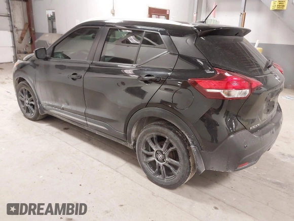 2020 Nissan Kicks SR with VIN 3N1CP5DV7LL557834, listed as a IAAI auction lot 41445280 with 69,208 mi miles and . Bid and sale history available at carsss.com. Image 3.