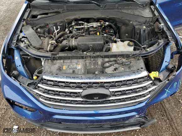 2022 Ford Explorer XLT with VIN 1FMSK8DH8NGB18101, listed as a Copart auction lot 50731435 with 81,007 mi miles and Salvage Title. Bid and sale history available at carsss.com. Image 12.