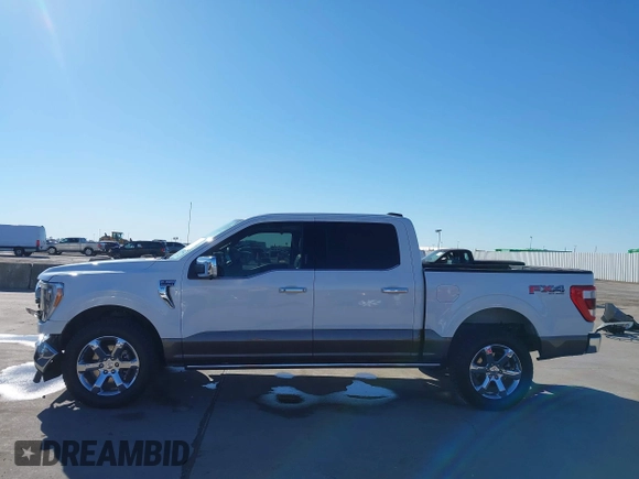 2022 Ford F-150 XL with VIN 1FTFW1E84NFA47288, listed as a IAAI auction lot 41731502 with 44,963 mi miles. Bid and sale history available at carsss.com. Image 14.