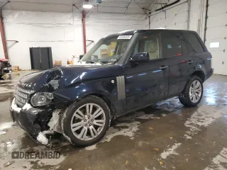 2010 Land Rover Range Rover HSE Lux with VIN SALMF1D44AA320123, listed as a Copart auction lot 45396305 with 180,036 mi miles and Salvage title. Bid and sale history available at DreamBid. Image 1.