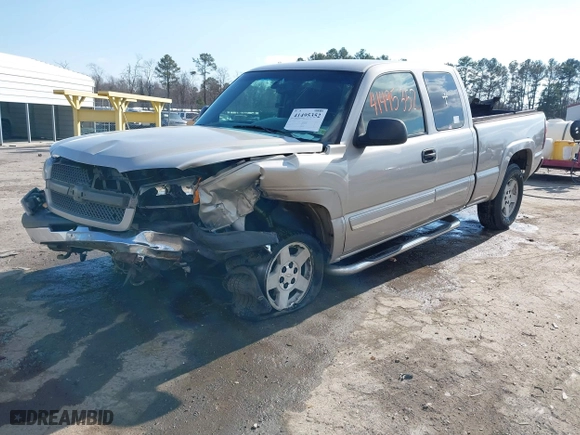 2005 Chevrolet Silverado 1500 Z71 with VIN 1GCEK19B15Z347107, listed as a IAAI auction lot 41495352 with 1 mi miles. Bid and sale history available at carsss.com. Image 17.
