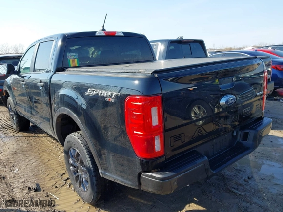 2019 Ford Ranger XL with VIN 1FTER4FH0KLA33632, listed as a IAAI auction lot 41781472 with 31,974 mi miles. Bid and sale history available at carsss.com. Image 3.