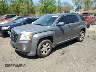 2012 GMC Terrain SLE-1 with VIN 2GKFLREK9C6243662, listed as a Copart auction lot 53615105 with 110,911 mi miles and Salvage Title. Bid and sale history available at carsss.com. Image 1.