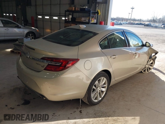 2016 Buick Regal Premium I with VIN 2G4GR5EX6G9180717, listed as a IAAI auction lot 41273341 with 108,221 mi miles and . Bid and sale history available at DreamBid. Image 4.